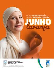JUNHO LARANJA | Conscientização sobre Anemia e Leucemia 